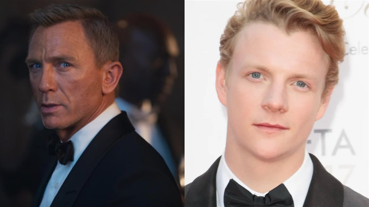 باتريك جيبسون ودانيال كريج البطل السابق لسلسلة أفلام James Bond