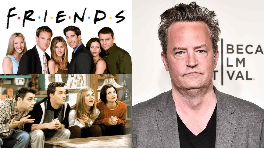 ماثيو بيري وصوره في مسلسله Friends