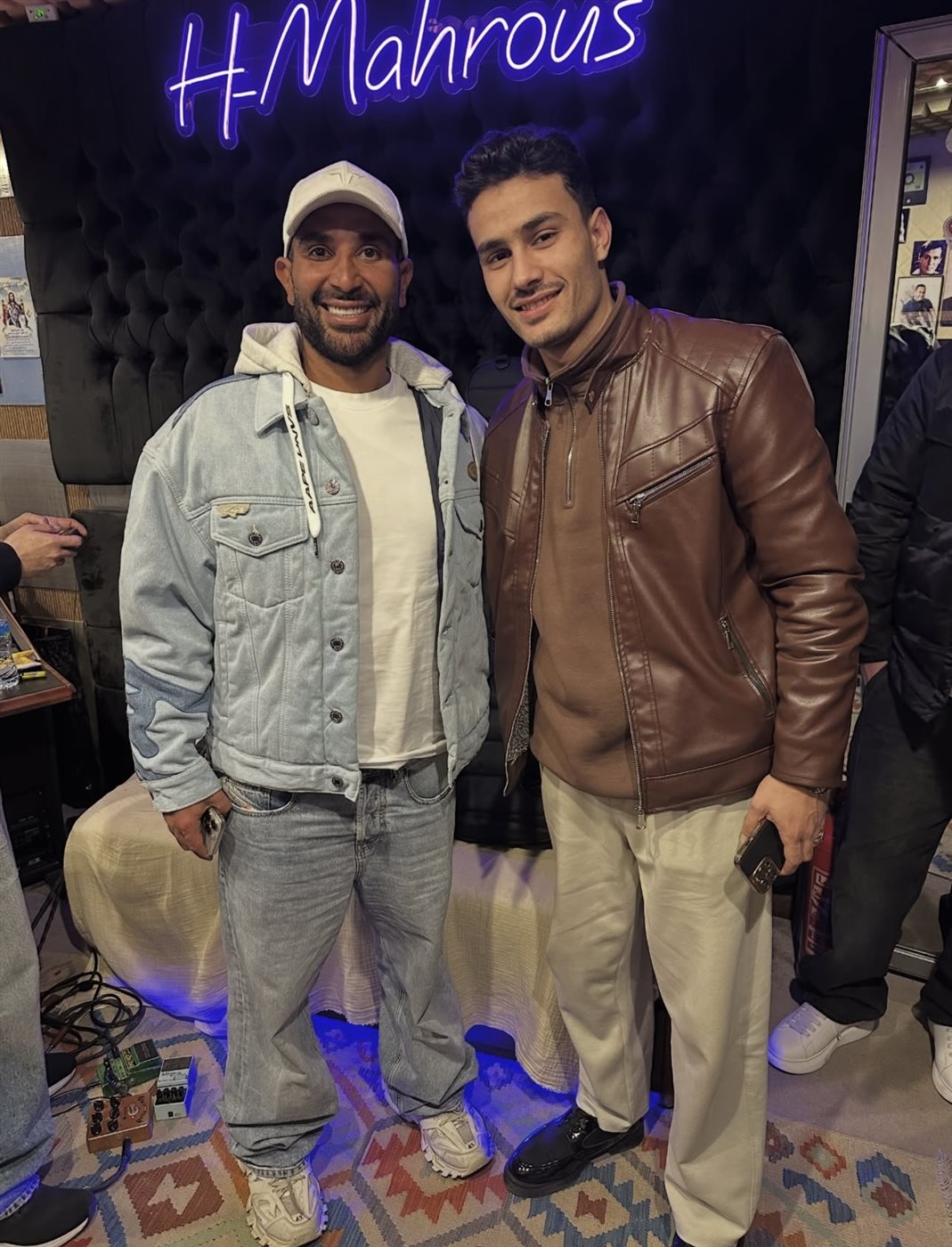 المطرب أحمد سعد والملحن المبدع قصي عصام
