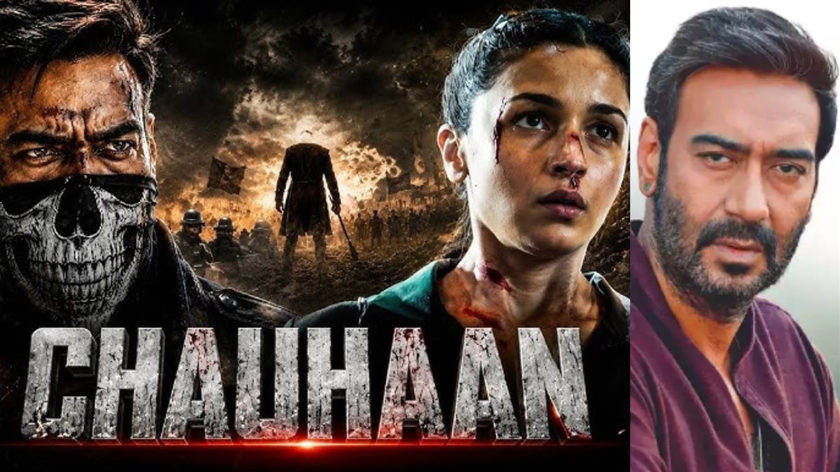 أجاي ديفجان وصورته على أفيش فيلمه الجديد Chauhaan