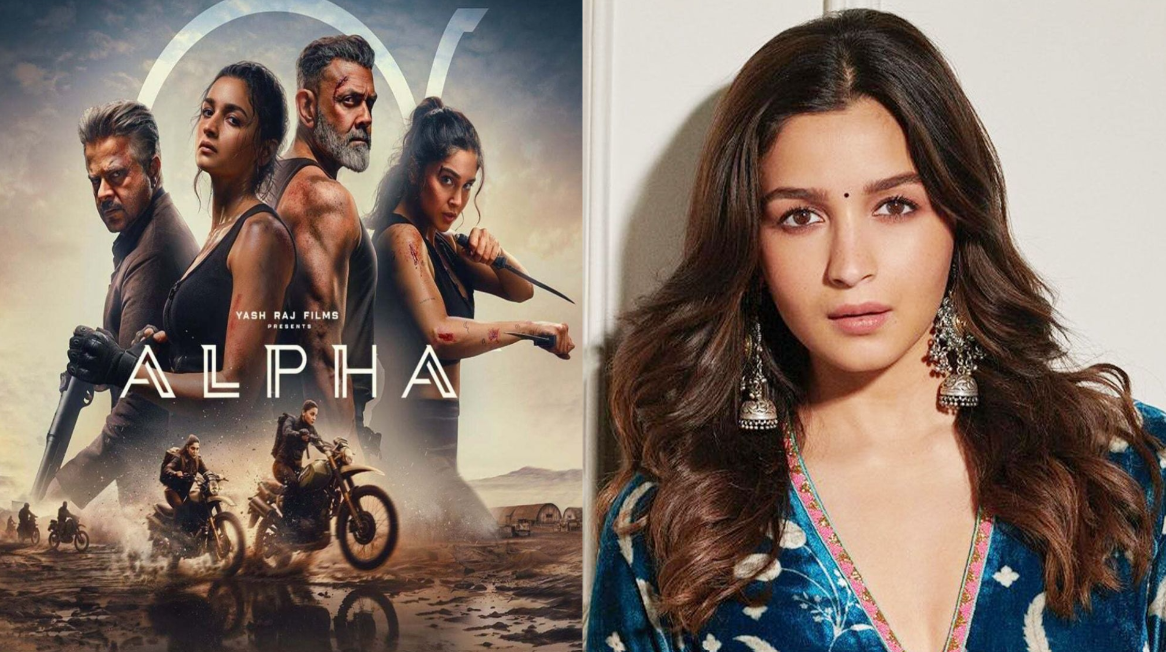 عليا بهات وصورتها على أفيش فيلمها الجديد Alpha