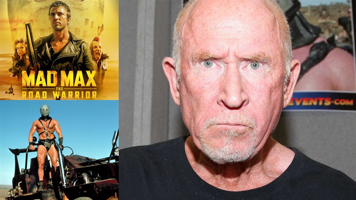 الممثل الراحل كييل نيلسون بطل فيلم Mad Max 2 The Road Warrior وصورته في الفيلم