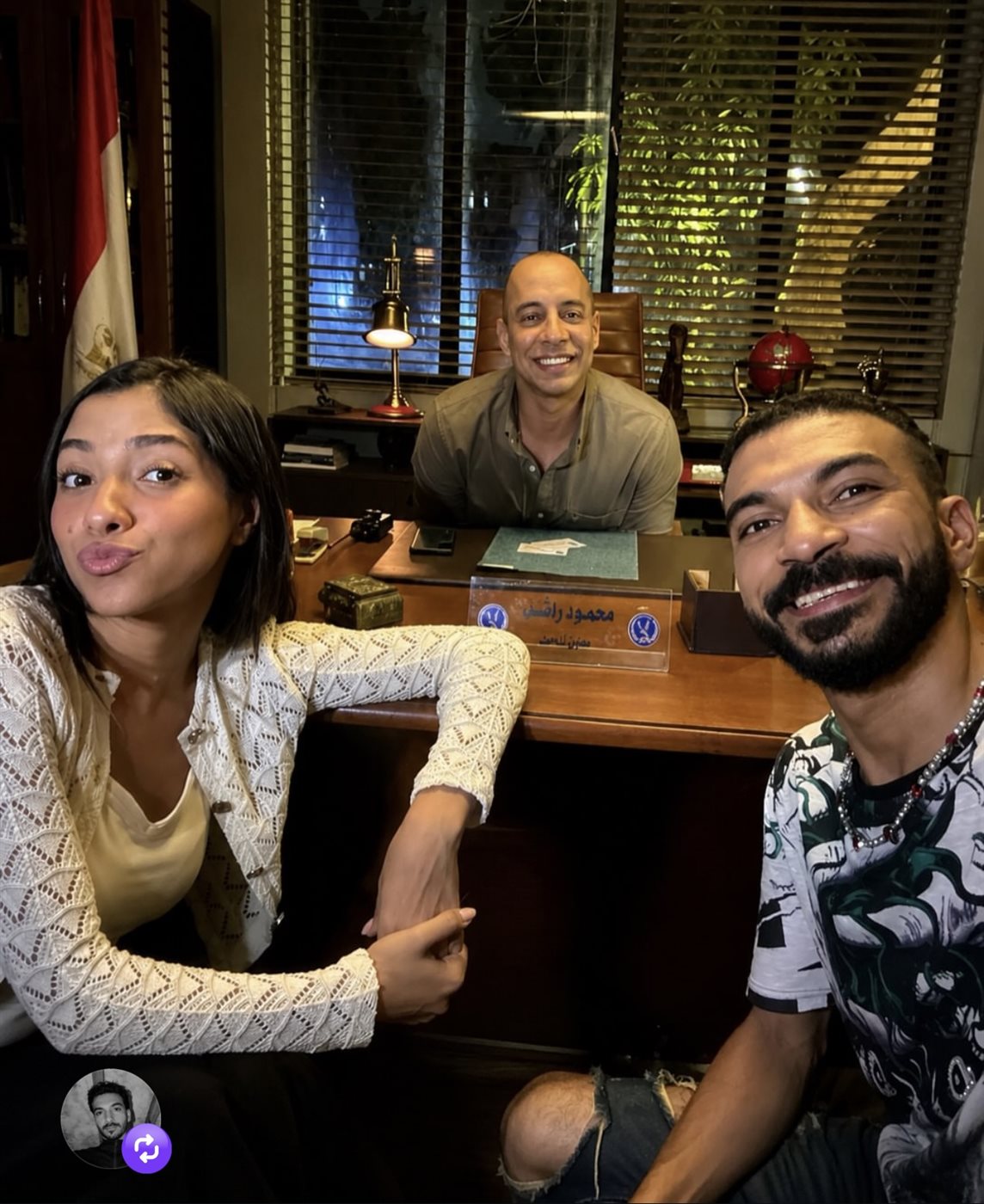 كواليس تصوير مسلسل أندر إيدج