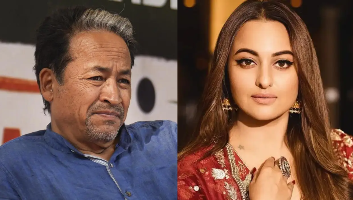 سوناكشي سينها والناشط سونام وانجتشوك