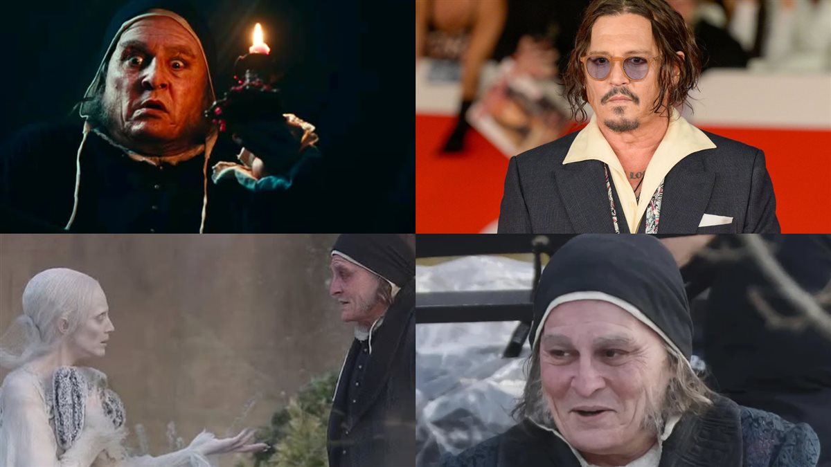 جوني ديب وشكله في فيلمه الجديد Ebenezer A Christmas Carol