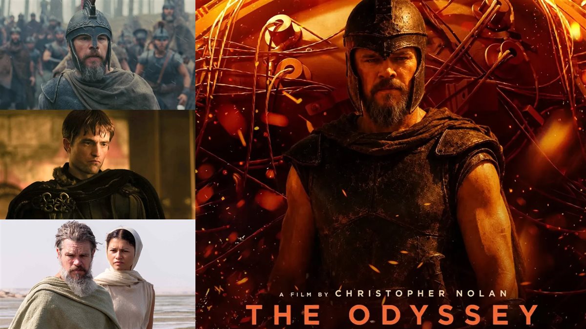 صورة أفيش الفيلم الجديد The Odyssey ومشاهد منه