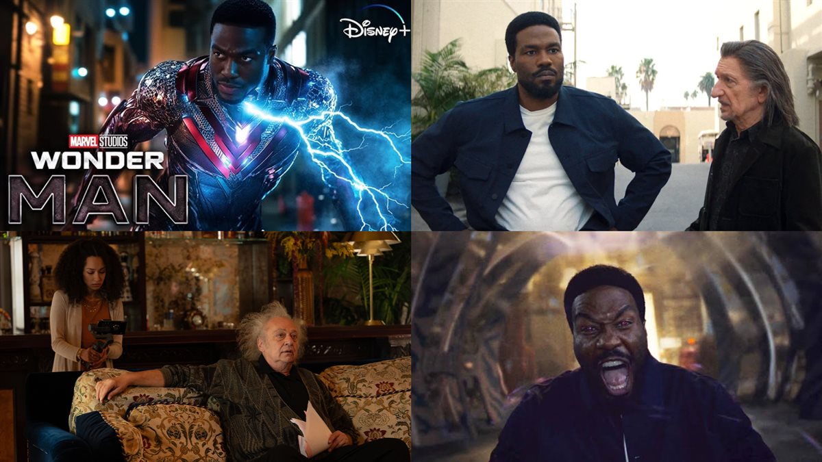 يحيى عبد المتين الثاني في مشاهد مسلسل Wonder Man