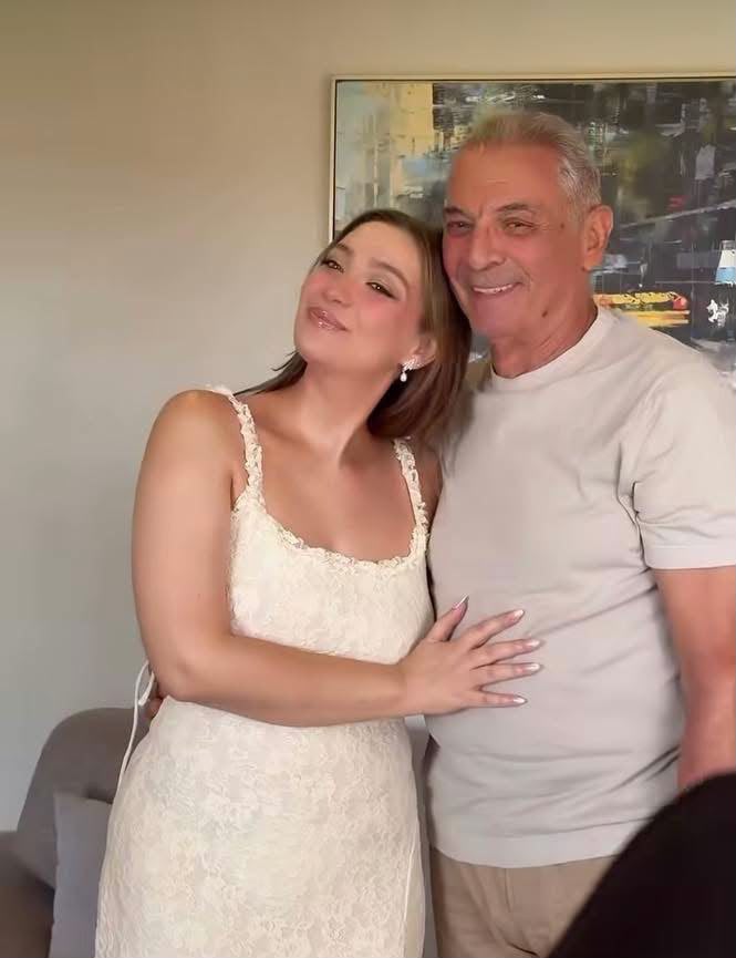 محمود حميدة وابنته