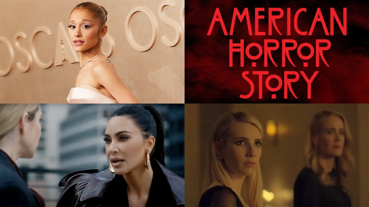 مشاهد وصورة أفيش مسلسل American Horror Story والفنانة أريانا جراندي