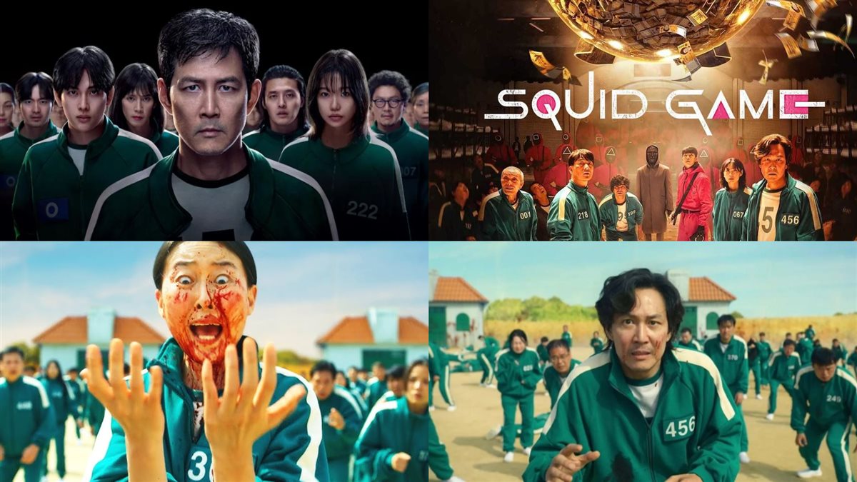 المسلسل الكوري Squid Game ومشاهده من المسلسل