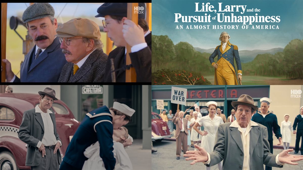 مشاهد مسلسل Life Larry and the Pursuit of Unhappiness: an Almost History of America
