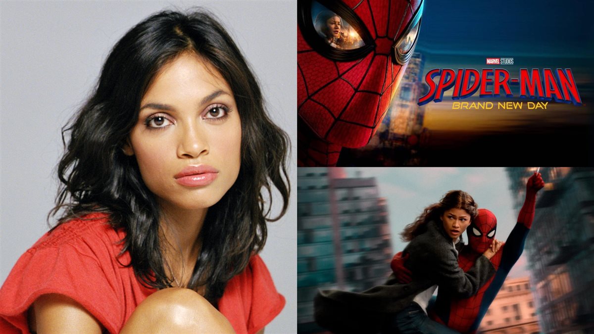 روساريو داوسون ومشاهد وأفيش الفيلم الجديد Spider Man Brand New Day