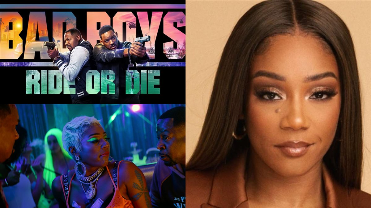 تيفاني هاديش بطلة فيلم Bad Boys Ride or Die الأفيش وصورتها في الفيلم