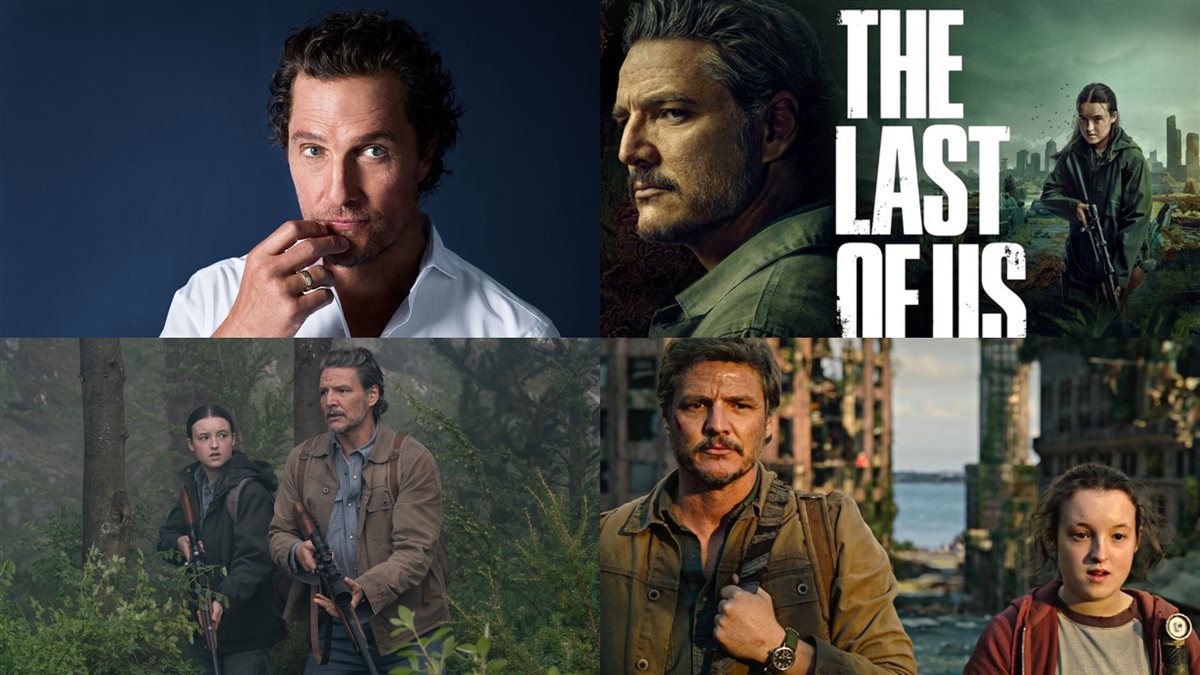 ماثيو ماكونهي وبيدرو باسكال في مسلسل The Last of Us