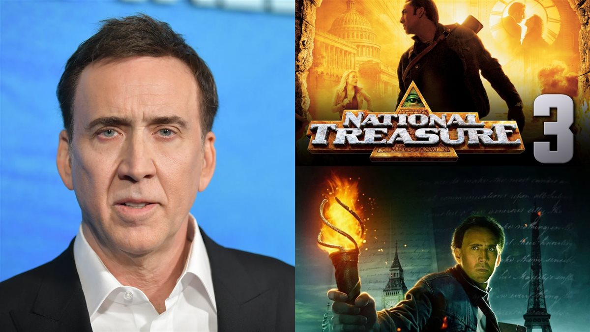 نيكولاس كيج ومشاهد فيلمه الجديد National Treasure 3