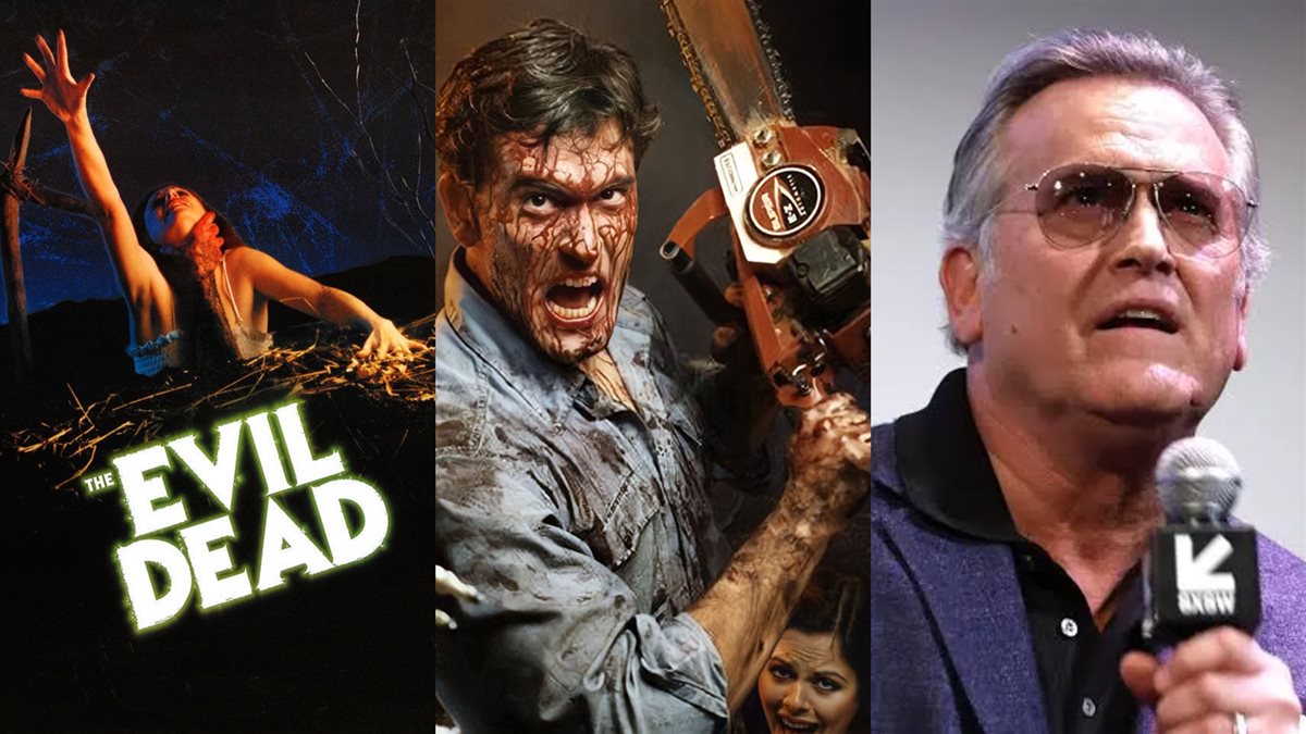بروس كامببل وصورته في أفلام The Evil Dead