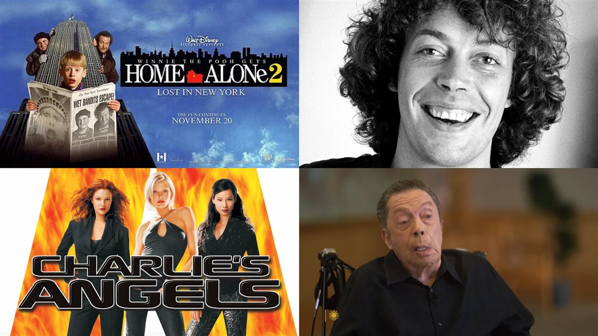 تيم كاري في شبابه وكبره وصور أفيشات أفلامه Home Alone 2 Lost in New York و Charlie's Angels