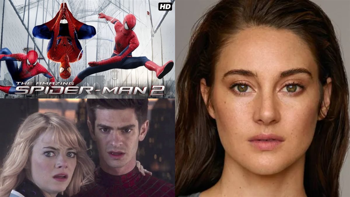 شايلين وودلي وأفيش ومشاهد The Amazing Spider Man 2