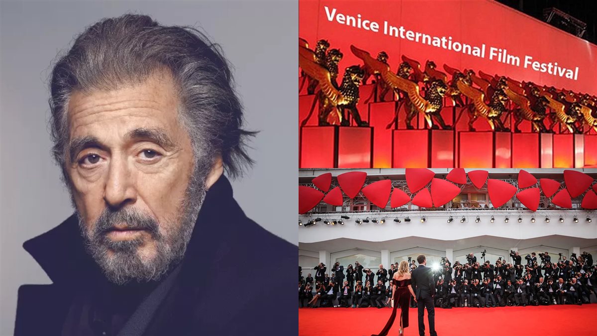 آل باتشينو وشعار مهرجان فينيسيا السينمائي