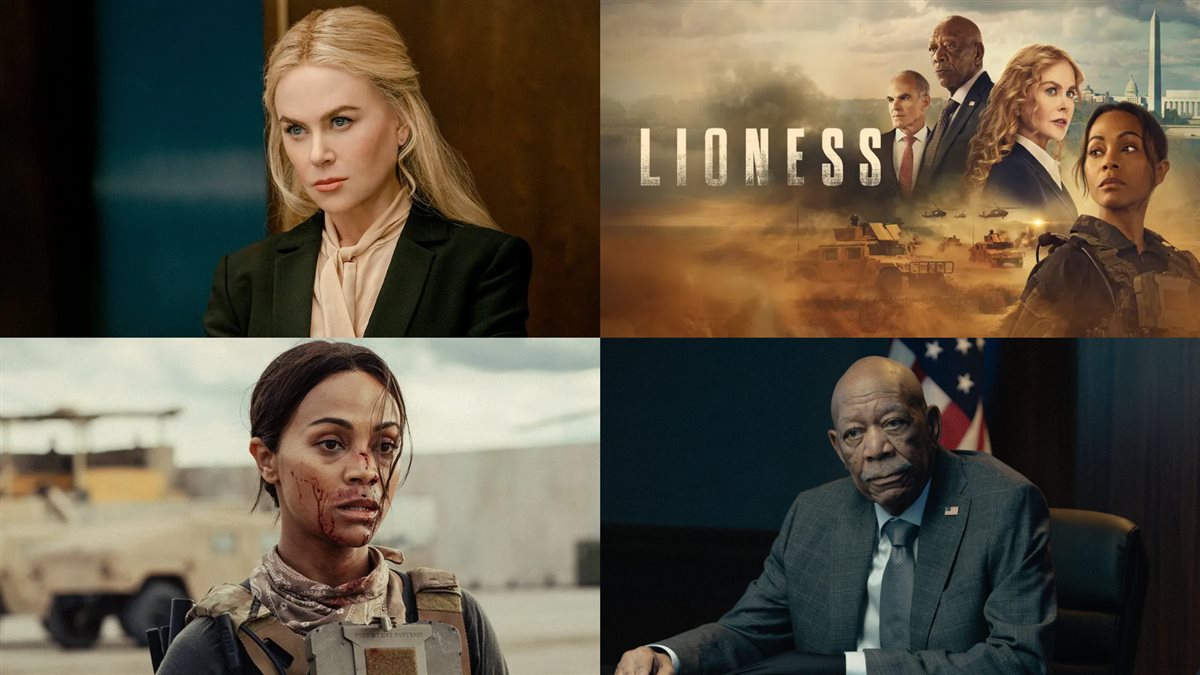 نيكول كيدمان ومشاهد وأفيش مسلسلها Lioness