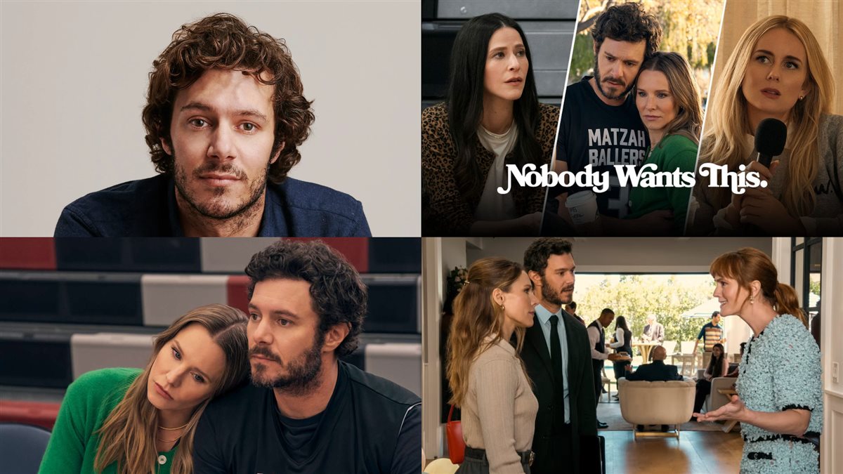 آدم برودي وصور مشاهد وأفيش مسلسله Nobody Wants This