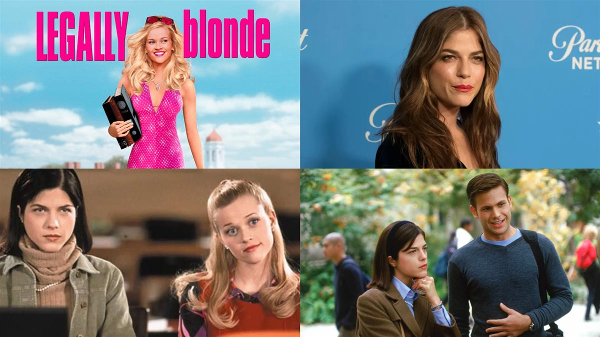 سلمى بلير ومشاهد وأفيش فيلمها Legally Blonde