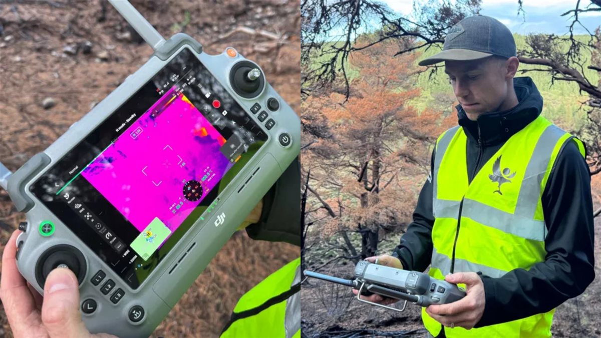 بيت شورت مُشغل الطائرات المسيرة بدون طيار Drones في اسكتلندا