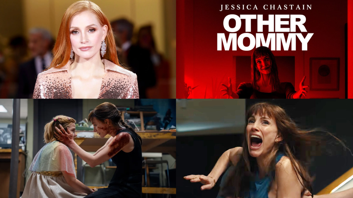 جيسيكا شاستاين وصورة وأفيش فيلمها الجديد Other Mommy