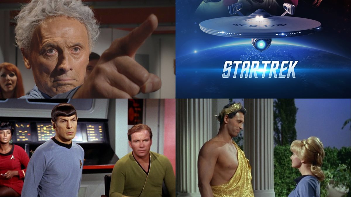 مايكل فورست ومشاهد وأفيش مسلسله Star Trek
