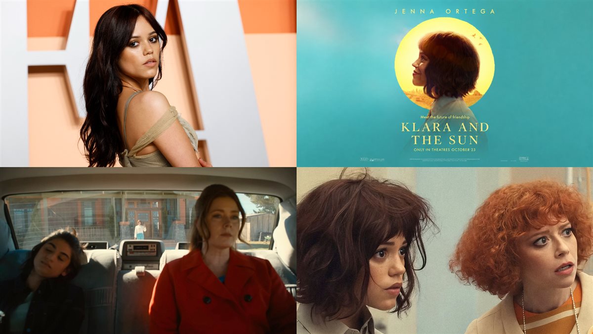 جينا أورتيجا ومشاهد وأفيش فيلمها الجديد Klara and the Sun
