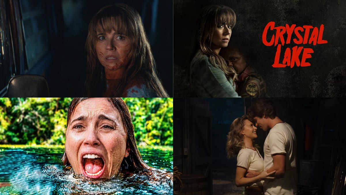 ليندا كارديليني ومشاهد وأفيش مسلسلها الجديد Crystal Lake