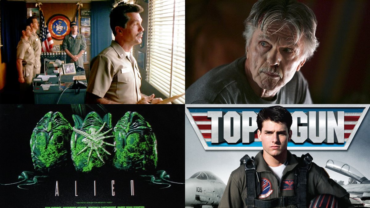 طوم سكيريت بطل أفلام Top Gun و Alien ومشاهد وأفيشات الأفلام