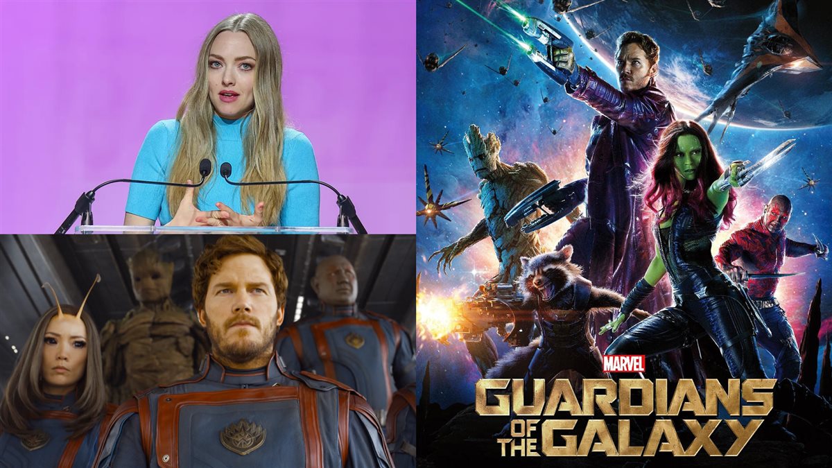 أماندا سيفريد ومشاهد وأفيش فيلم Guardians of the Galaxy