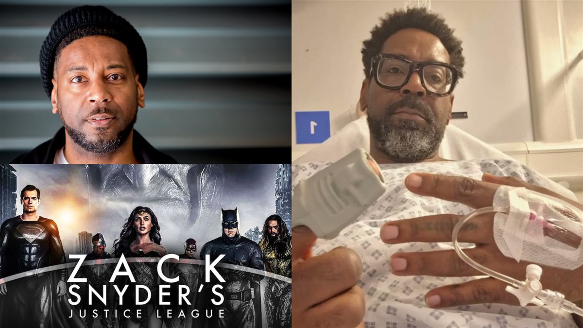 كيفن ماثورين وصورته في المستشفى وأفيش فيلمه Justice League