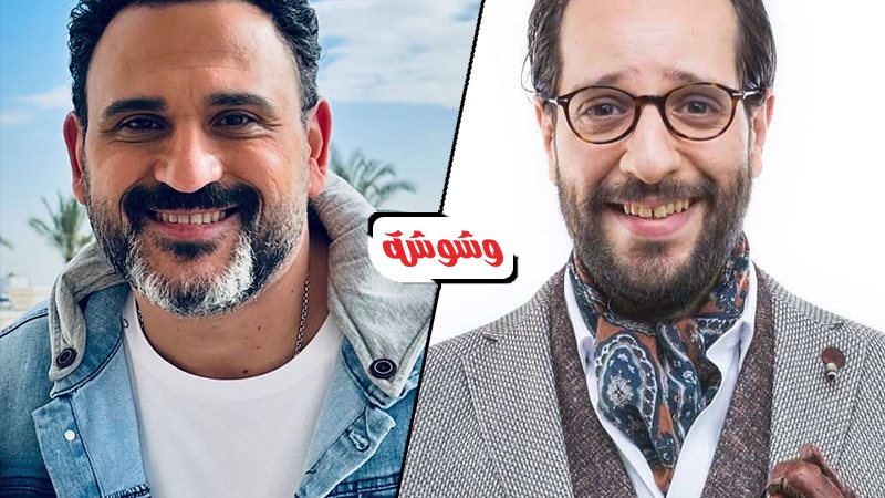 أكرم حسني وأحمد أمين