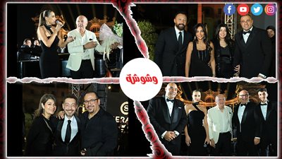 نجوم الفن والمشاهير فى حفل عمر خيرت‎