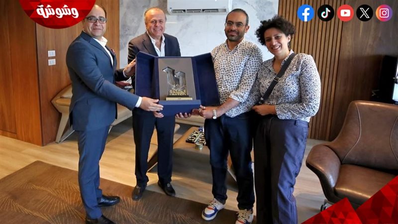 عمرو الفقى يكرم ندى