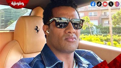 محمد رمضان  يحتفل بليلة العيد