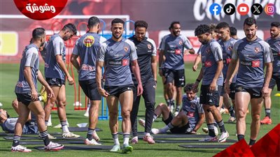 تفاصيل مران الأهلي استعدادًا لمواجهة الداخلية في الدوري‎