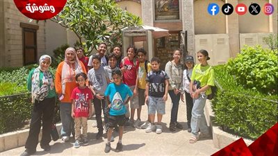 زيارة لمجمع الأديان ومستشفى 57357 ضمن جولات أتوبيس الفن الجميل ‎