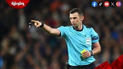 مايكل أوليفر حكمًا لمباراة ألمانيا والدنمارك في دور الـ16