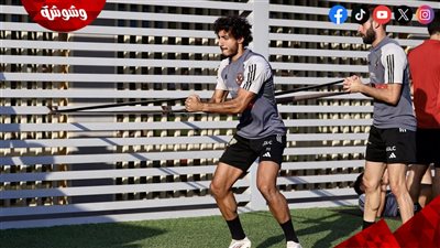 الأهلى يختتم مرانه اليوم استعدادا للداخلية بالدوري‎