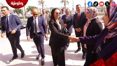عقب أداء اليمين الدستورية.. مايا مرسي قيادات وزارة التضامن الاجتماعي