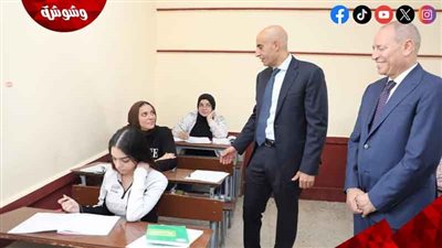 وزير التعليم ومحافظ القاهرة يتفقدان امتحانات الثانوية العامة 