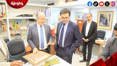 وزير الثقافة يتفقد 