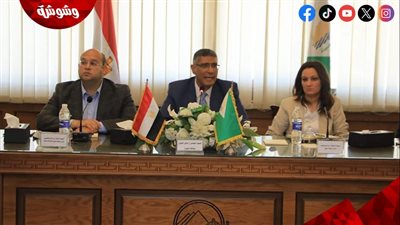 محافظ الجيزة يستقبل أعضاء مجلسي النواب والشيوخ لتقديم التهنئة لتوليه منصب محافظاً للجيزة