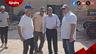 نائب محافظ القاهرة يتفقد أعمال التطوير ورفع كفاءة الطرق بحي الخليفة‎
