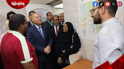 محافظ القاهرة يتفقد القافلة الطبية للكشف على ذوي الهمم التي تنظمها 