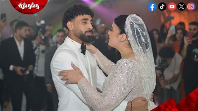 فرحته كملت بيهم.. إمام عاشور وأفشه وكهرباء يشعلون زفاف مروان عطية