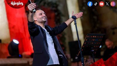 عيسى السقار يشدو بأغنياته في مهرجان جرش ويهدى فقرات حفله لأهالى غزة